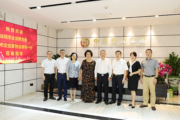 第四届“深圳百名行业领军人物”评委会领导走访BTY必一体育（B体育）官方网站_BTY必一体育官方网站