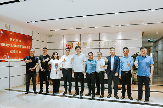 青岛市赴深圳体悟实训队莅临BTY必一体育（B体育）官方网站_BTY必一体育官方网站调研考察